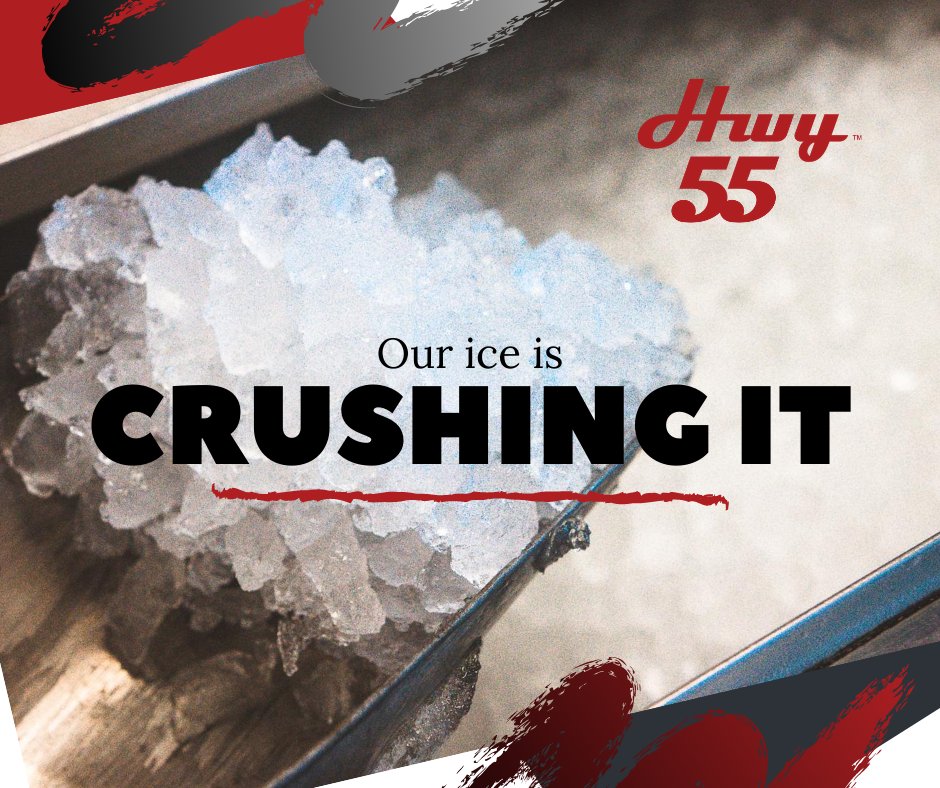 Hwy55Burgers's tweet photo. What can we say... we have a CRUSH ❤️ on our Hwy 55 ICE for sure! 

Who's with us?! 😍

 #crushedice #iceicebaby #icecolddrinks #orangeade #lemonade #pepsiproducts https://t.co/VZj3Y2MgLa