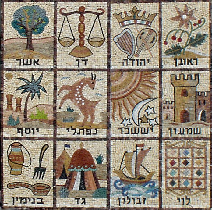 54) The 12 Tribes of Israel