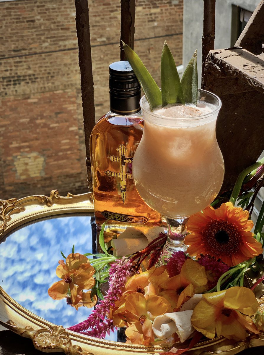MoBiggaa's tweet photo. As a New Yorker its common to lack vitamin D so on these gloomy days a Dose of Dussé might do the trick!
#DUSSEpartner #DUSSESoMyself
@DusseCognac
Dose of Dussé
2oz Dusse
3oz of Pineapple Guava Nectar
2oz Coconut Cream
1oz Fresh lime juice
Granted nutmeg
#WhatsBiggaaShakin https://t.co/Z7kGRDtwCR