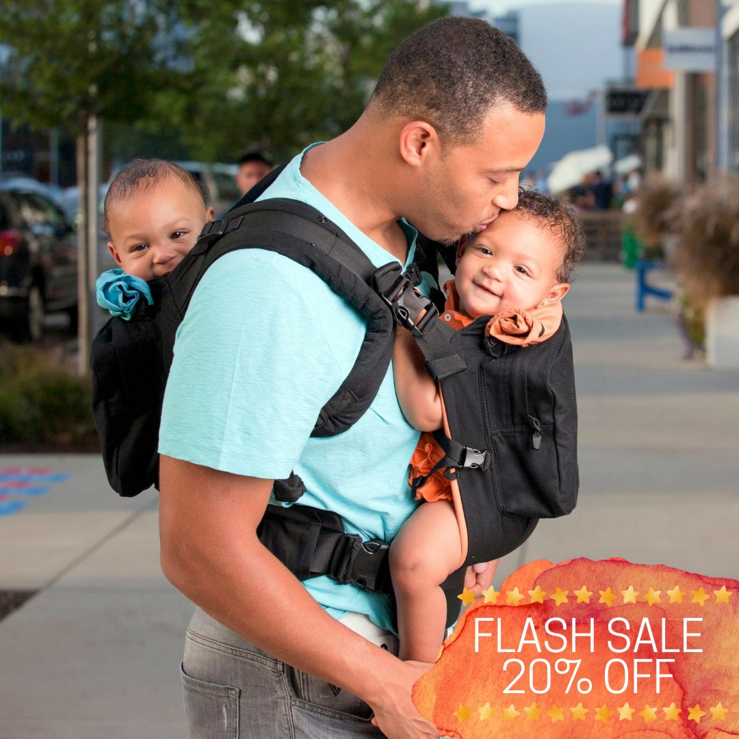 👶👶 Tell us the last children’s song to get stuck in your head! 🎶🦈 (You know you've watched Paw Patrol or Mickey Mouse Clubhouse after the kiddos are in bed!) 😂
LAST CHANCE!⚡FLASH SALE! 2️⃣0️⃣% off! Ends Today!
#twingocarrier #twinmom #nationaltwinsweek #flashsale #sale