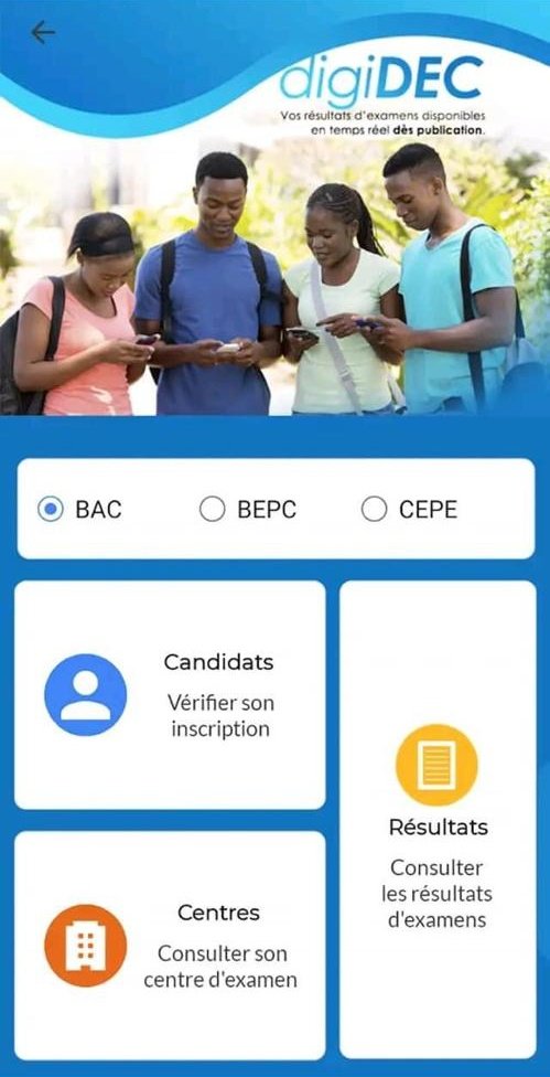242_news's tweet photo. #DigiDEC est la nouvelle application lancée par le Ministère de l'enseignement primaire, secondaire et de l'alphabétisation. Celle-ci permet aux candidats et aux parents de consulter en temps réel, les résultats des différents examens d’Etat (CEPE, BEPC et BAC). https://t.co/HTCOGUHysP