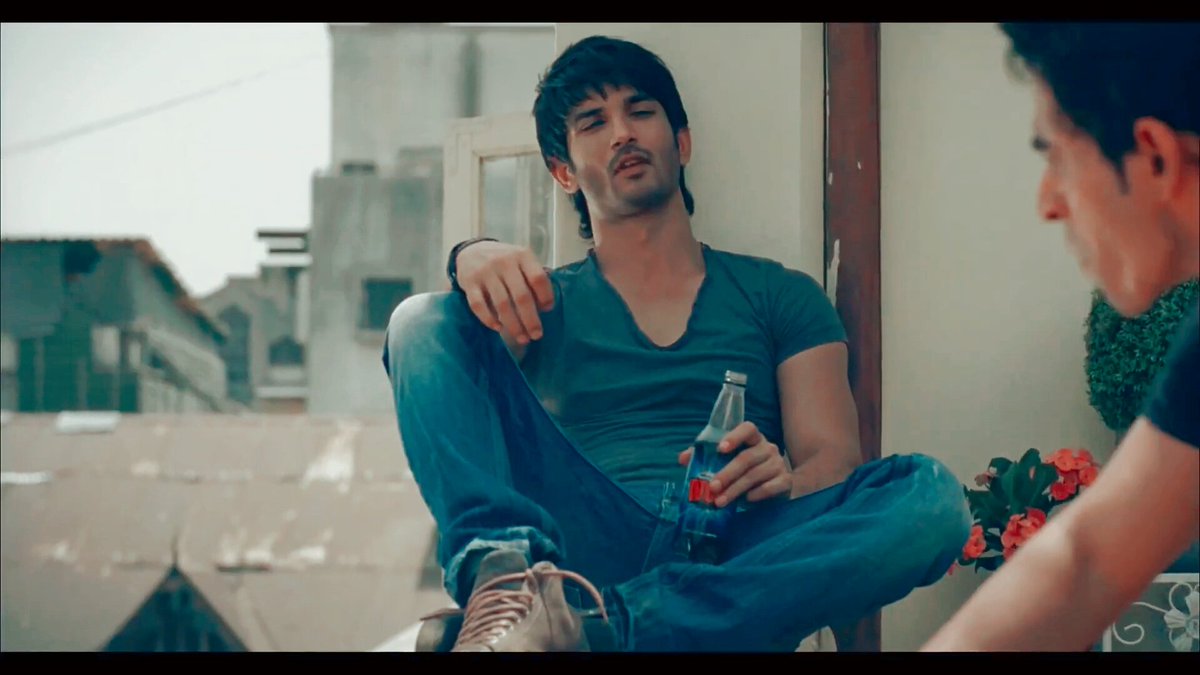 The look my  @alooobhaja Loves the most Sitaram apna  #SushantSinghRajput Pepsi atom 