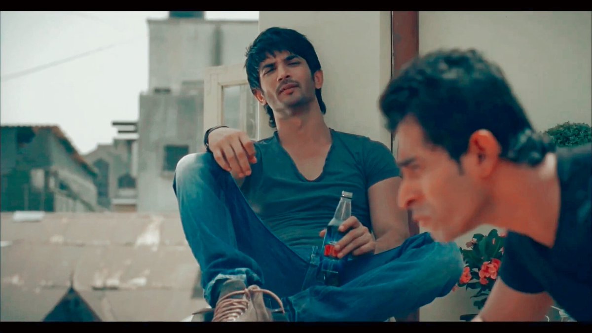 The look my  @alooobhaja Loves the most Sitaram apna  #SushantSinghRajput Pepsi atom 