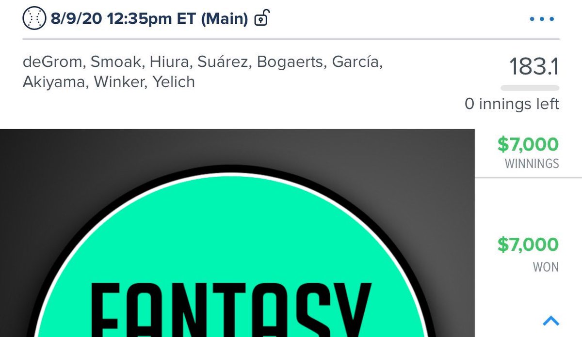 Fantasy Supreme DFS Daily Fantasy Sports™️ (@fantasysupreme_) on Twitter photo 