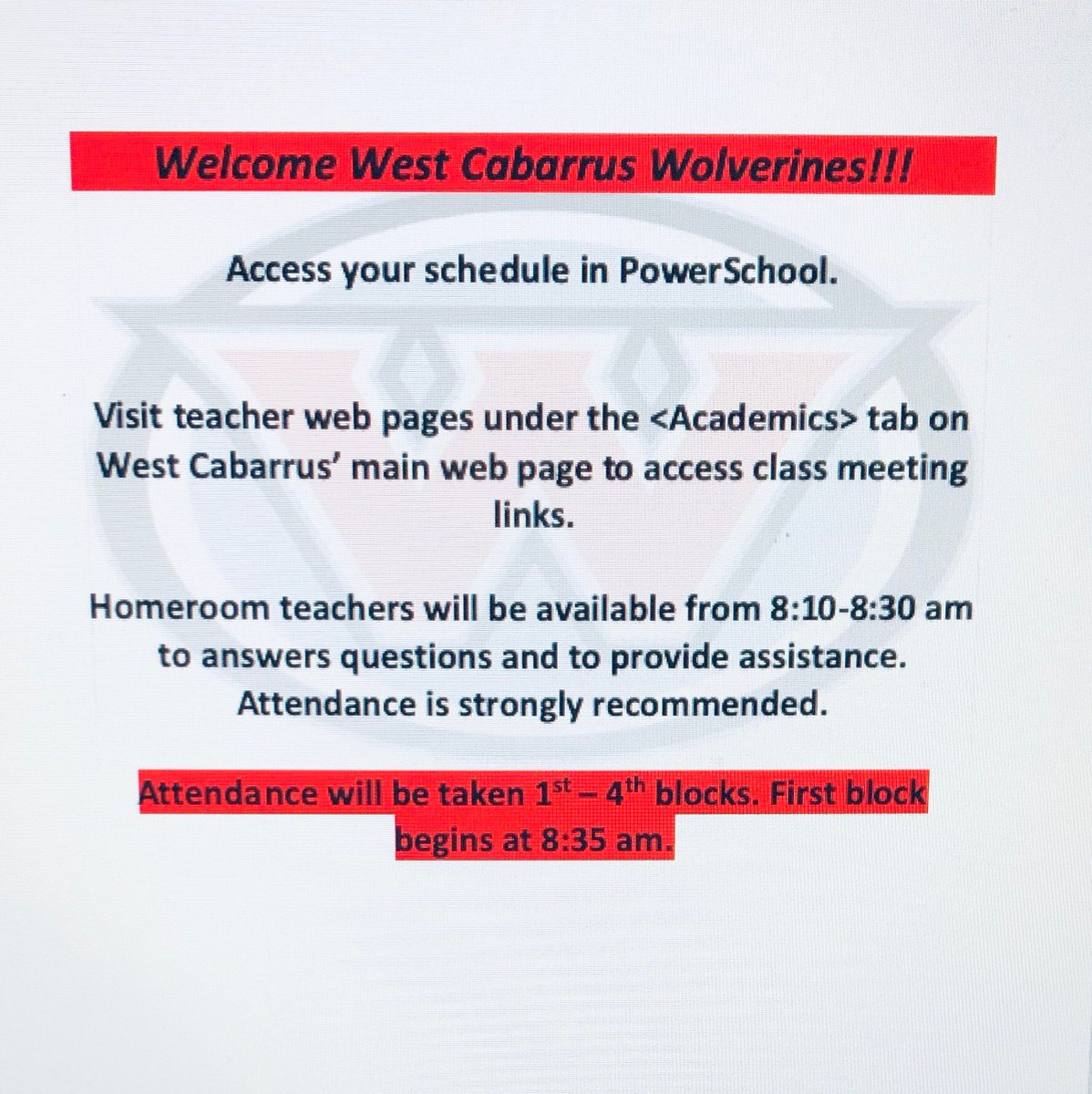 Welcome, Wolverines!!!