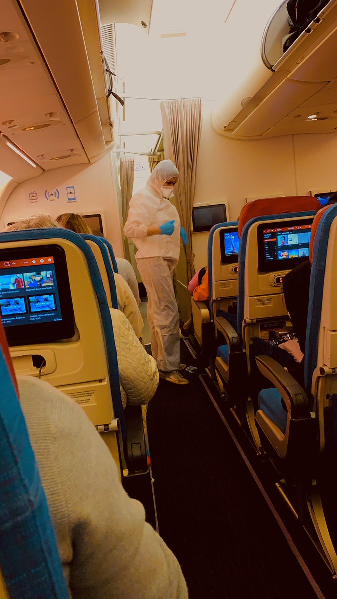 MartyD31's tweet photo. @TurkishAirlines @TK_HelpDesk 
1/3 I can’t understand why charging 3 times more for a ticket now where there is no social distancing on a plane.All seats occupied and then receive 2 rolls of DRY bread in a plastic bag like a lucky packet as dinner and breakfast on flights. https://t.co/NVqXnF0JW5