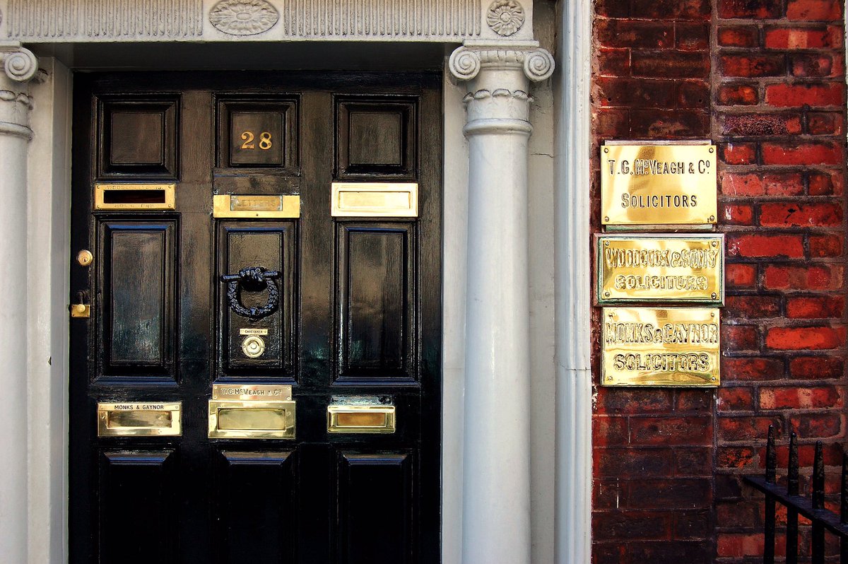 From the Wide Streets Commision, through the medieval streetscape of Temple Bar to the Georgian splendour of Merrion Square I would wander.