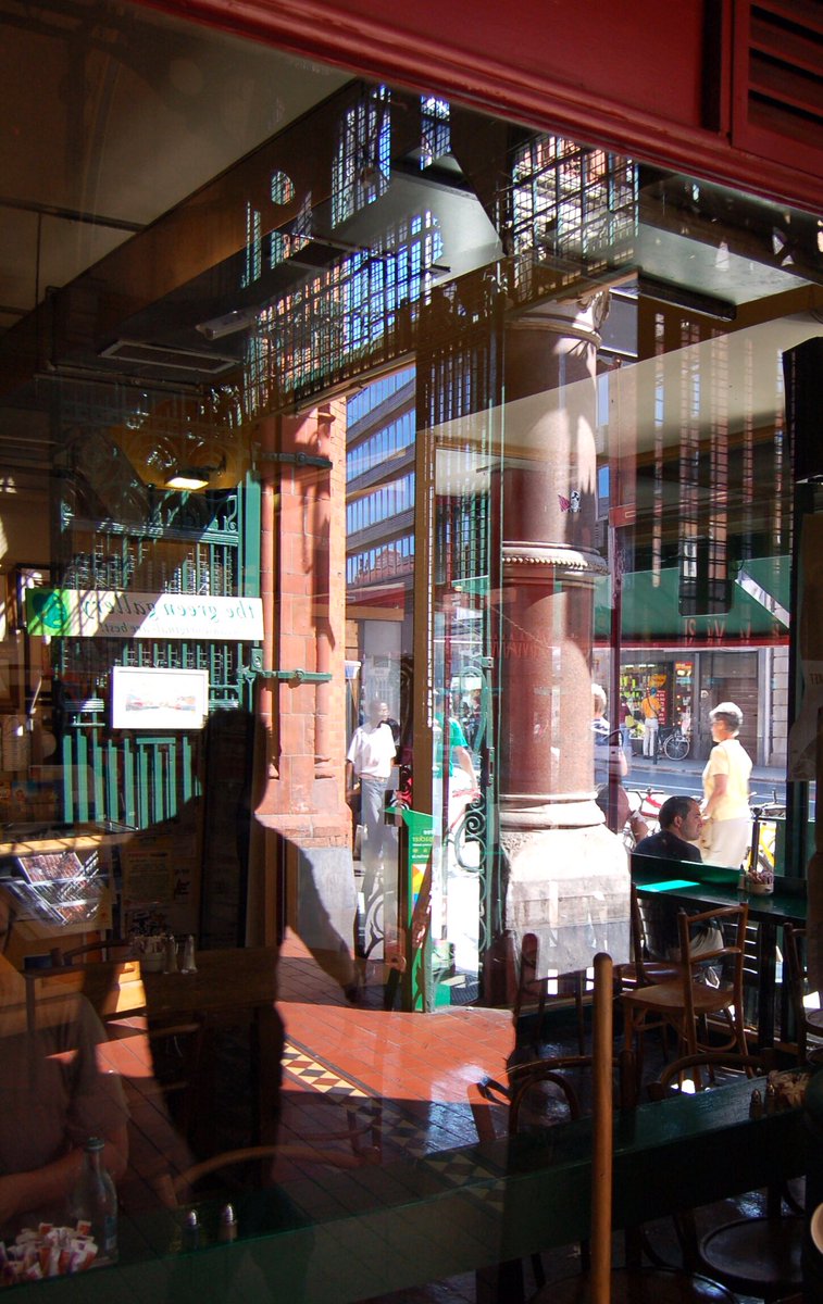 Glassy reflections from the GPO, George’s Street Arcade & Clarendon Street.