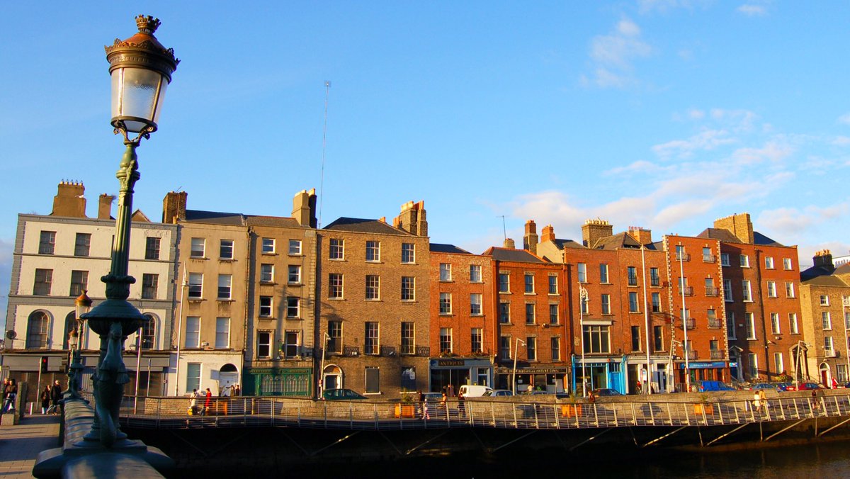 Capel St Bridge, once called Essex Bridge & now Grattan Bridge was where Brian & I would plan an evening as we watched the sun set on the Liffey. Long shadows & memories.