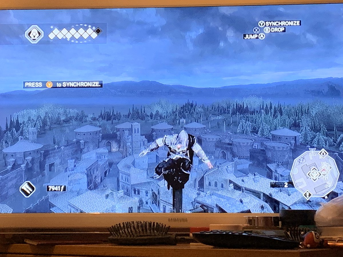 NatalieS157's tweet photo. While Heading Back To Venice Decided To Do Some Exploring In Tuscany: Assassins Creed 2 ☺️🤓🎧🎮🦅⚔️🗡🛡🇮🇹💋
#GamerSession #Gameplay #GamerGirl #Nerd #Xbox #Ubisoft #AssassinsCreed2 #Exploring #EzioAuditiore #Tuscany #AssassinLife #ILoveThisGame #BeautifulScenary #Views https://t.co/oZicepVSd8