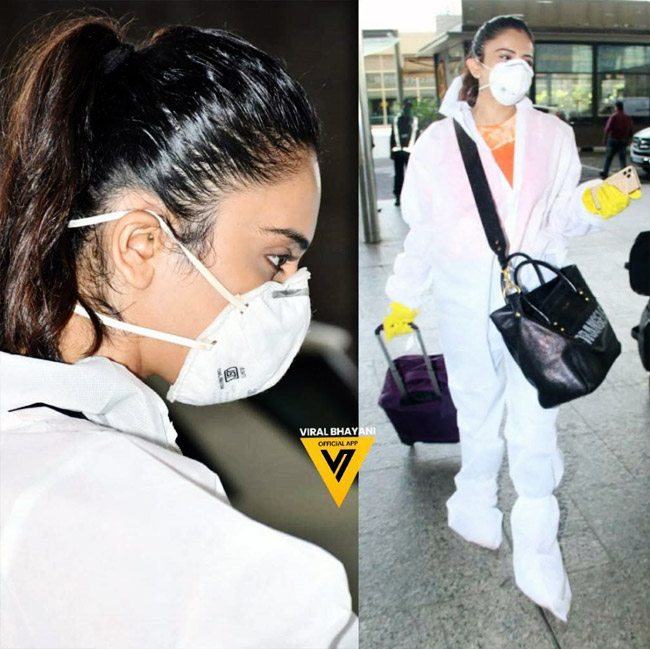 Closer look at the mystery girl.If you look from side angle, she does not seem like Rhea. & more like Rakul Preet Singh.I will post some video/pics in reply, u cud also help.  #SCMonitoredCBI4SSR  @republic  @ishkarnBHANDARI  @MeenaDasNarayan  @nilotpalm3  @Swamy39  @TimesNow