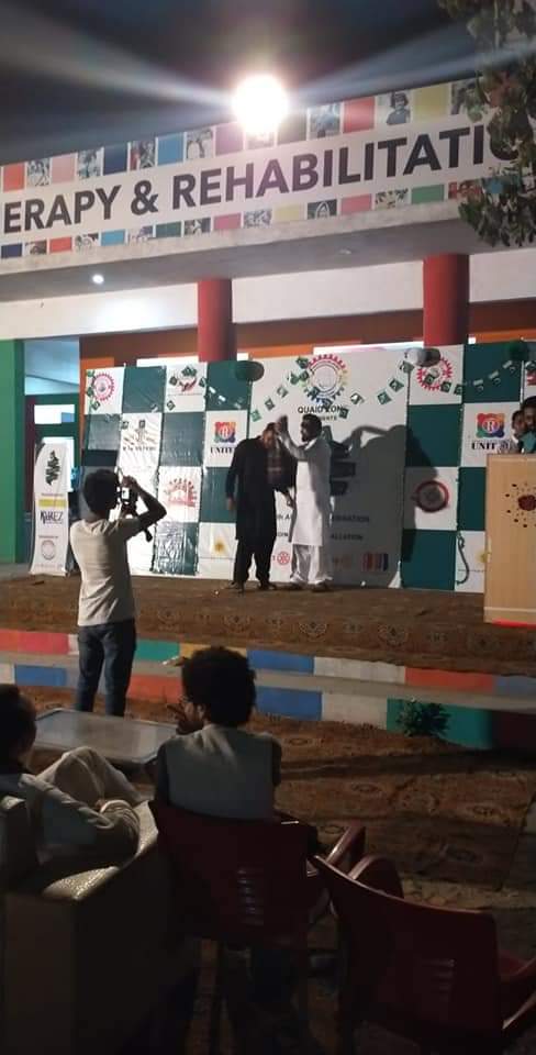 racmcmm's tweet photo. IPP Rtr Syed Maaz Ali of Rotaract club of Multan change makers, RID 3272 attennded the 14th August celebrations of Rotract club Karachi Sunrise with Slum Area Students.
#RACMCM #RotaractKarachiSunRis  #fellowshipThroughServices https://t.co/k2DZSuDUyP