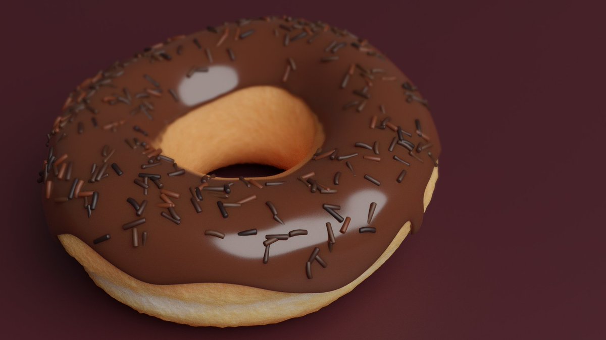 RayRo_Art's tweet photo. This would probably have been so much faster with my usual workflow but...learning is a process!
Le #blenderdonut
Thanks to the infamous #blenderguru #b3d #3dmodelling #postprocessing #donought #donut #blendercycles https://t.co/ej2e4ycnYi