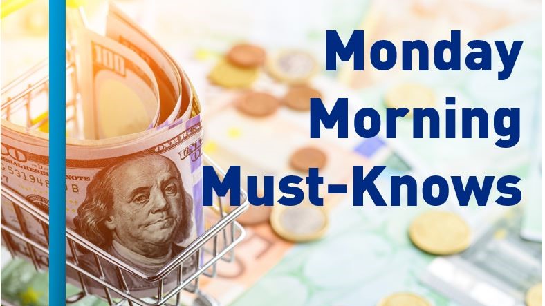 TradingAcademy's tweet photo. Check out your Monday Morning Must-Knows.  Three things you need to know going into the markets this week.  https://t.co/xNyT6ob1FZ 
#trading #investing #tradingacademy https://t.co/NiE2cVgHcx