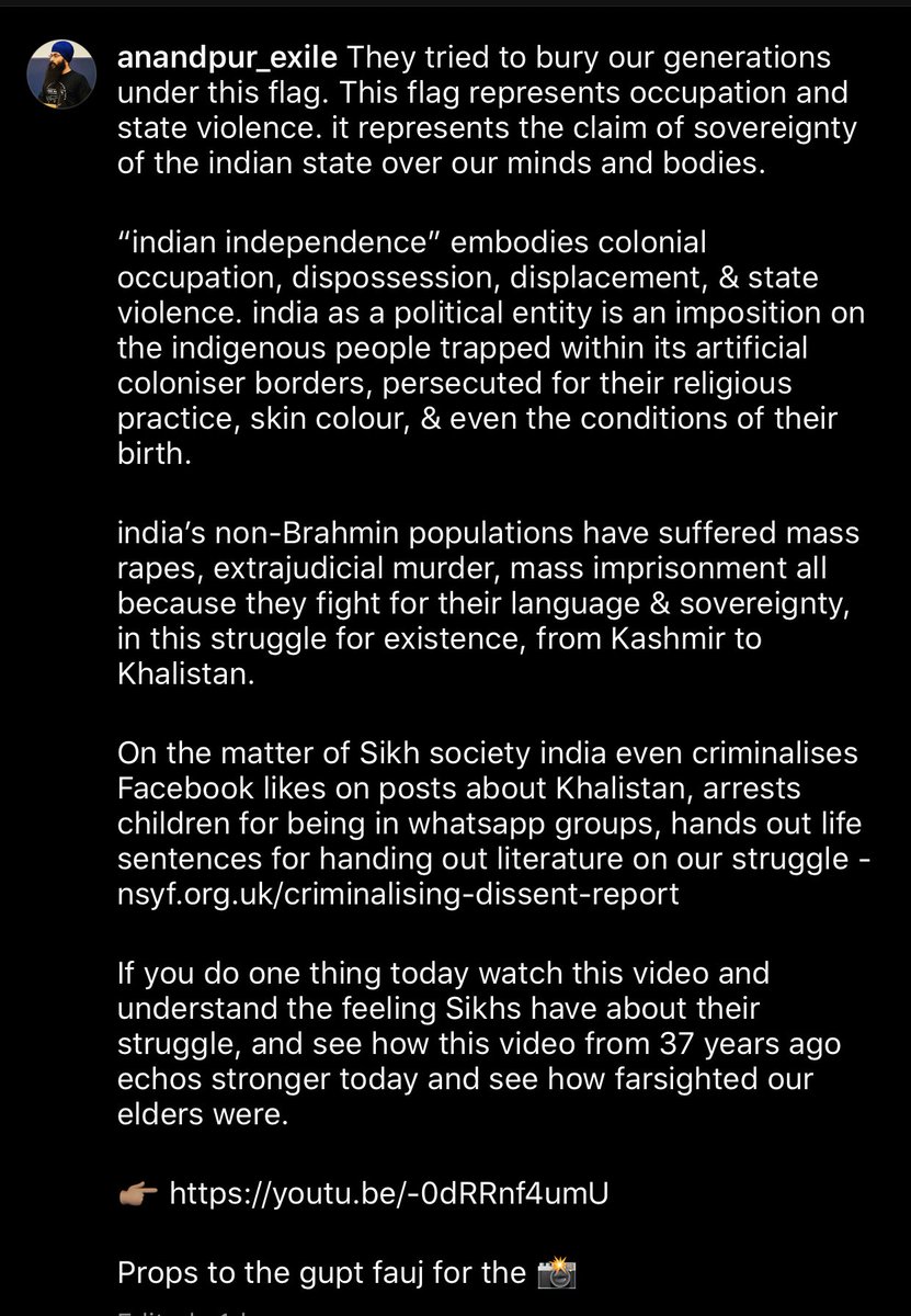 anandpur_exile's tweet photo. Khalistan Zindabad https://t.co/6PGESLV9k9