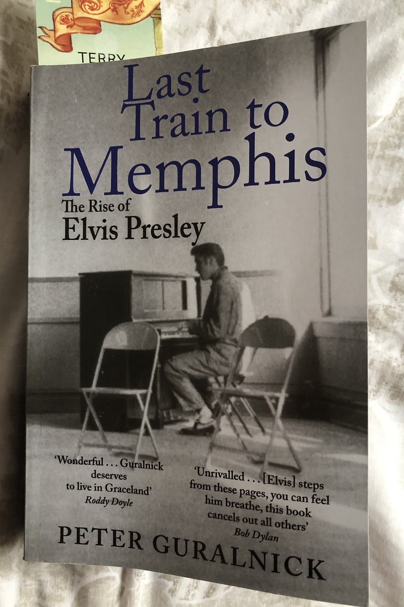 BigNige1962's tweet photo. @ElvisFansWorld Listening to this beauty. Pink vinyl. More than 40 years old. And reading Last Train To Memphis. https://t.co/PCm3YCgUlP