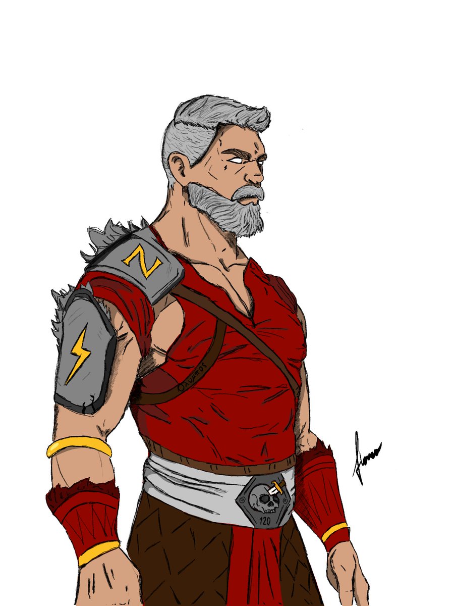 ZeuSlay's tweet photo. shoutout to @alonsoaguayov for this amazing drawing! any request let him know, he´s an amazing dig artist! https://t.co/fg2bpGuReO