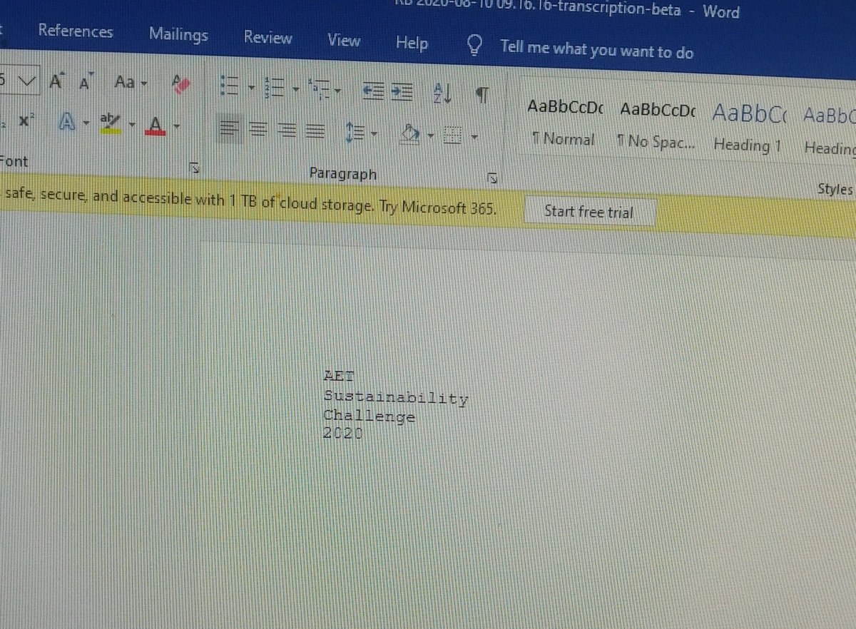 Kwwards's tweet photo. I've been using a Rocket Book to take meeting notes this month. Write your notes with erasable ink, then use the phone app to instantly upload the image to email, a cloud or to transcribe your notes straight to MS Word! #savethetrees #aetsustychallenge @AETGroup @GetRocketbook https://t.co/3NxileVXtf
