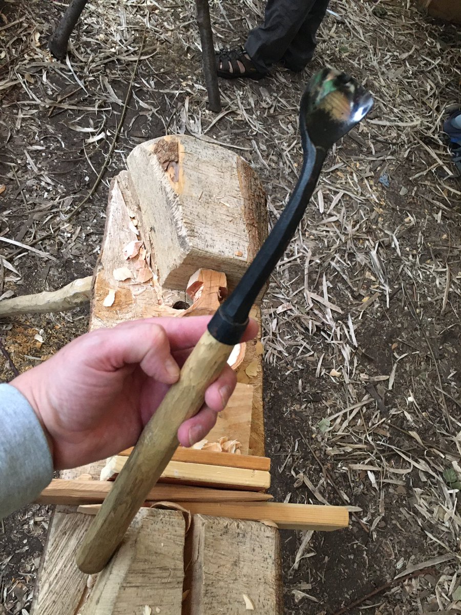 today was an all day course so plenty of time to take your time and take on board those little nuggets of wisdom from  @adamson_craft himself.. we all start out with the same general template but throughout the day each  #Kuksa takes its own shape..  #woodcarving  #wellbeing