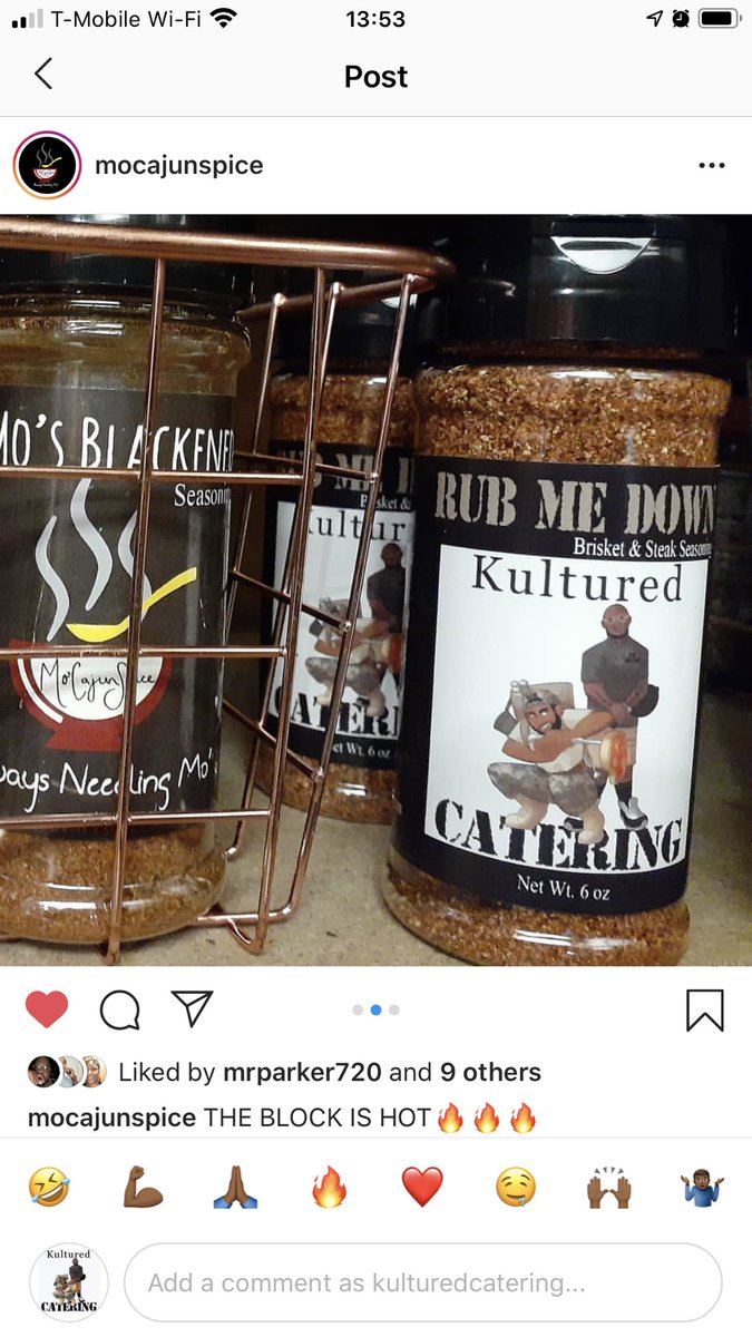 TheKulturedOnes's tweet photo. You read what he said THE BLOCK ISSSSS HOT 🥵 s/o to @MoCajunSpice for making this happen for us ps that is my brother and business partner Baby c aka Big Mardi Gras aka THE BIG ENCHILADA picking up that pack #KulturedCatering #MoCajunSpice #MoKulturedConnection #SpicePlug 🔌🔌 https://t.co/lRAO0RQFJi