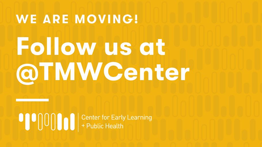 TMW3Ts's tweet photo. Don’t forget: beginning August 17, this account will no longer be active. Take a moment now to follow @TMWCenter so you don’t miss a single update! #movingaccounts https://t.co/J8HOcsMqnZ
