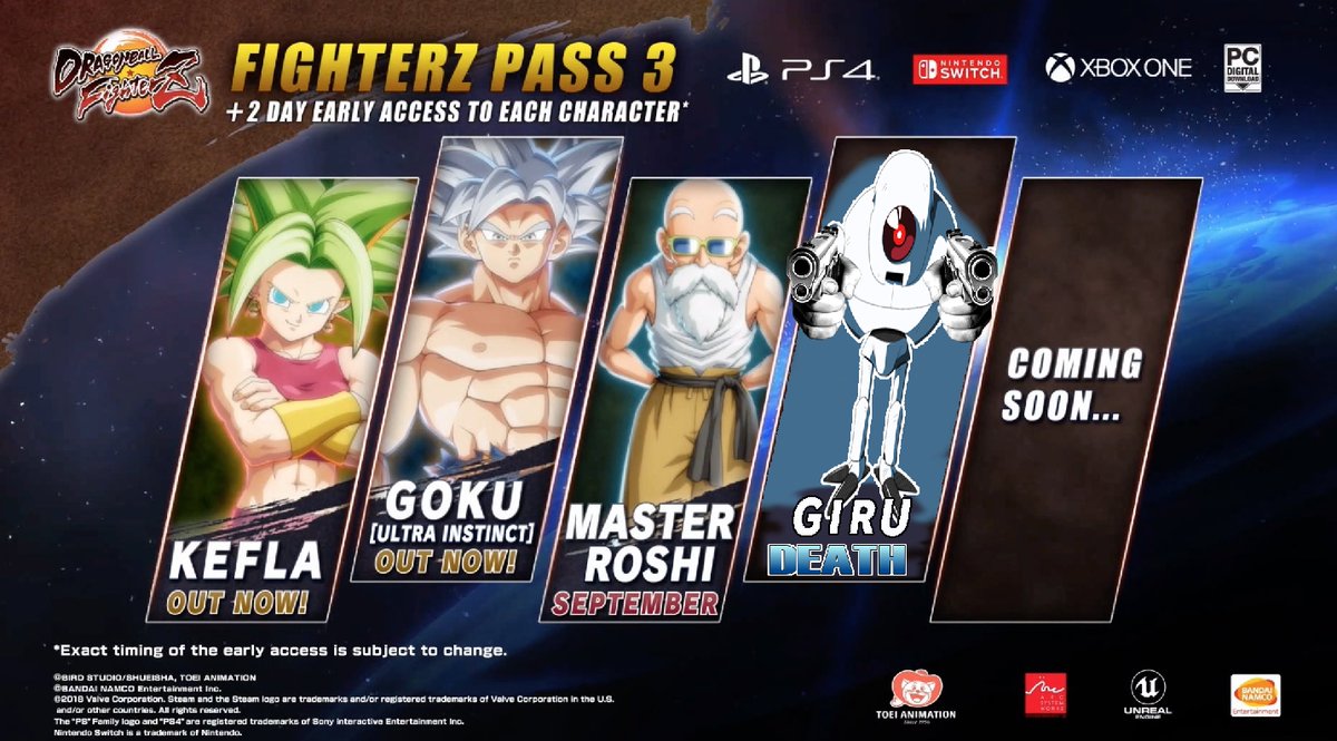 zankye_gaming's tweet photo. WOW they leaked another fighter in Fighterz https://t.co/Rw5oogOEA3