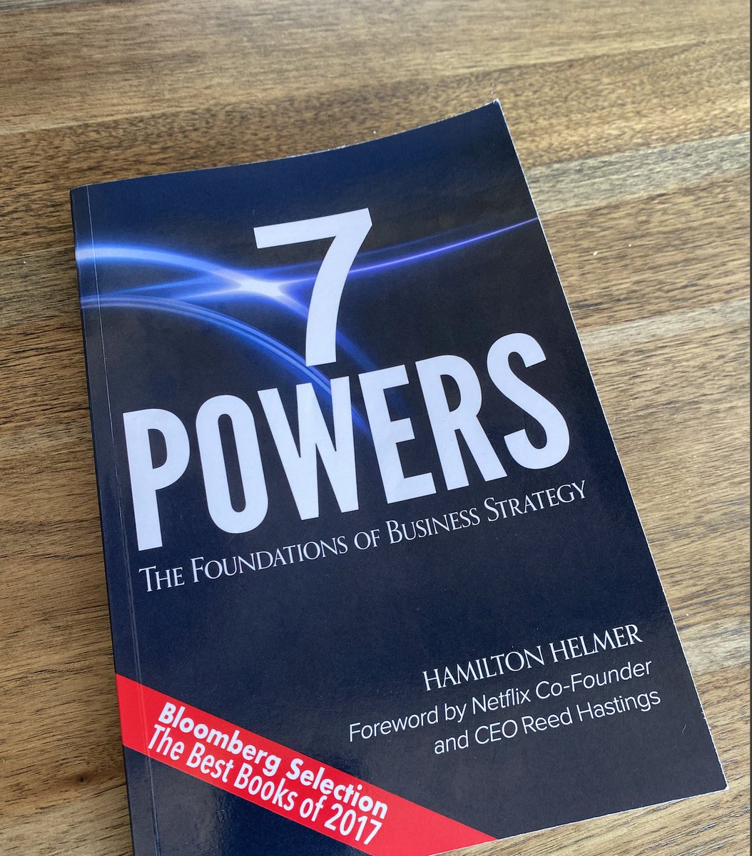 Most strategy books are a waste of time, but 7 Powers by  @hamiltonhelmer gave me a genuinely new mental model for thinking about how to build a moat.Here is a brief summary of Helmer's concepts, and five common ways they are misunderstood by startups: