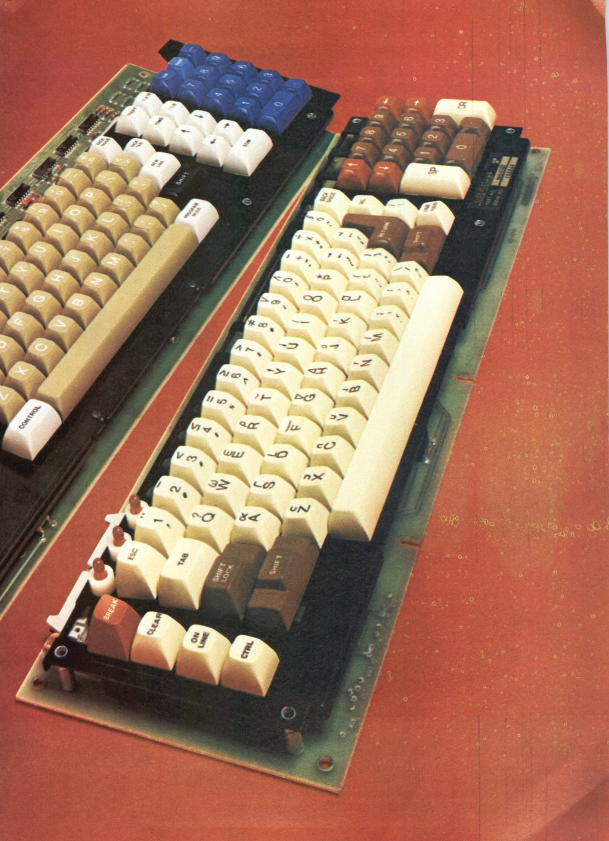 vintage cherry keyboard ad.