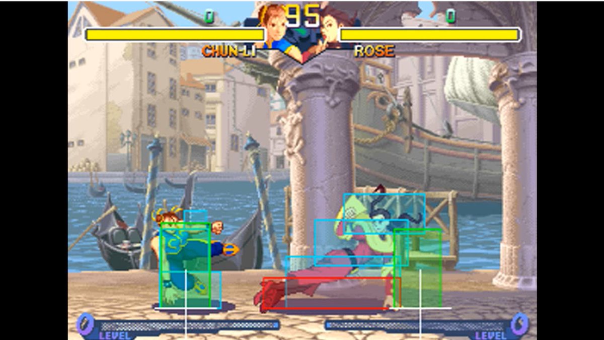Then there's Rose's Crouching Strong having a blessed hit box that was a catalyst for David Sirlin terrorizing people with literally whiffing crouching Strong to build meter to Kick Alpha Counter on reaction to everything, making a seemingly inpenetrable force.