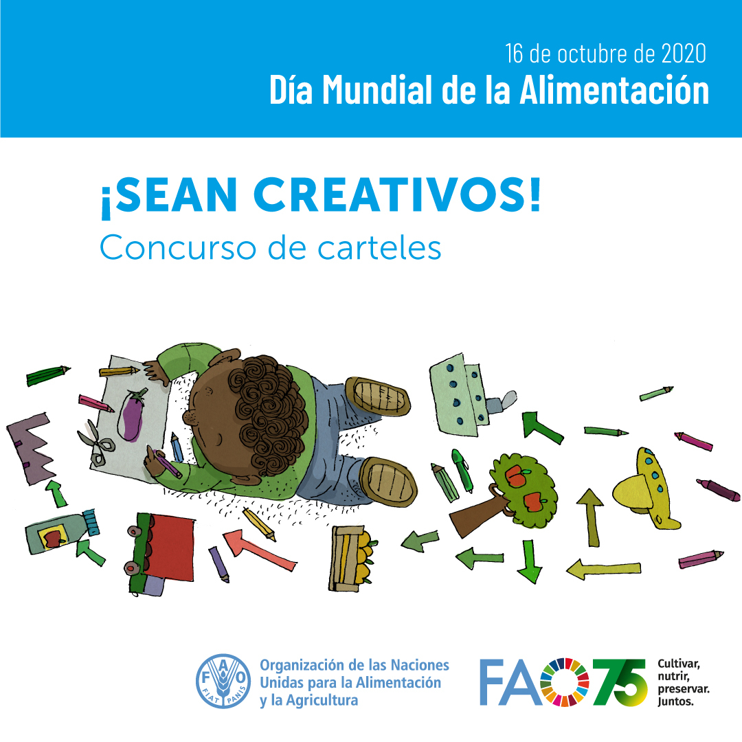 FAO Colombia på Twitter: "¿Tarde familiar? 👩‍👦👨‍👧👨‍👩‍👧‍👦 Te invitamos a participar en el 🎨concurso de carteles por el Día Mundial de la Alimentación 2020 #DMA2020 #WFD2020 "Cultivar, nutrir, preservar. Juntos"📝 https://t.co/ihF5CjbuGT Una
