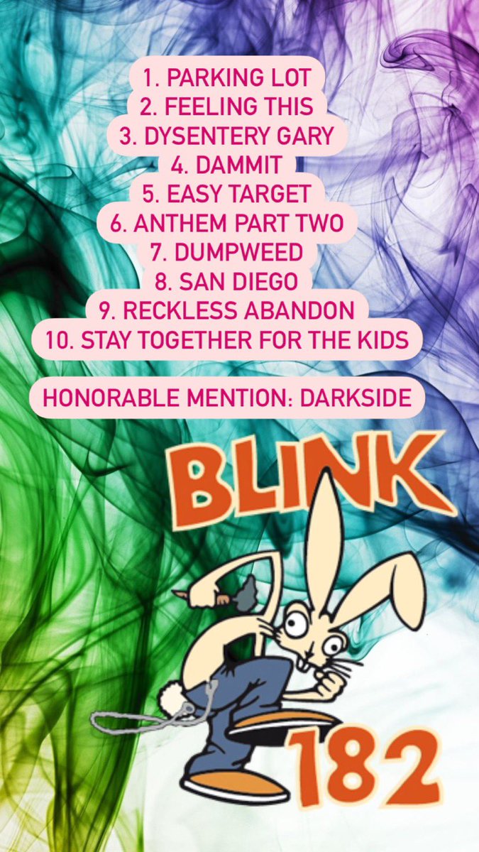 my TOP 10 <a href="/blink182/">blink-182</a> songs: