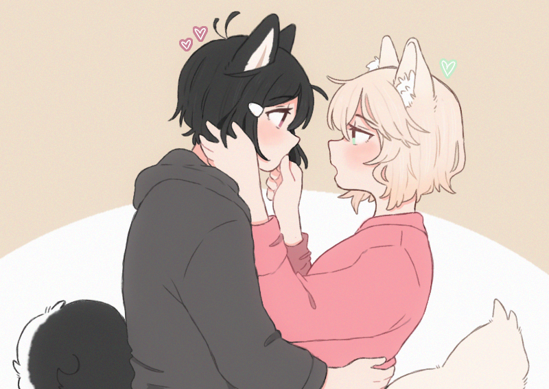 Ginko es una cachorrita muy empalagosa!! 
😳💜💚 