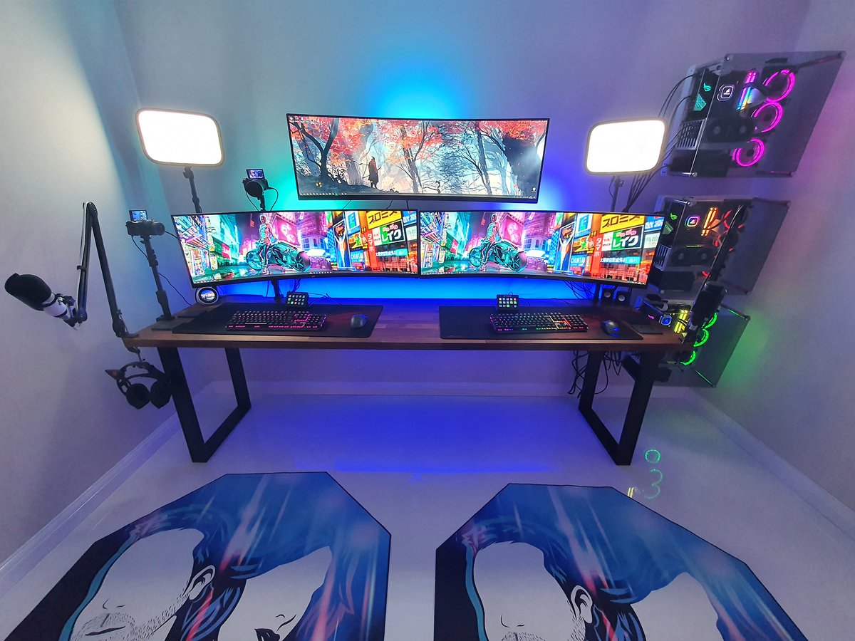 Almost done! 

Cable concealers, coloured hexagon sound foam and Lifx RGB beams to go up!