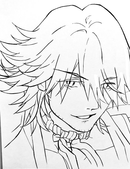 線画加工のtwitterイラスト検索結果 古い順