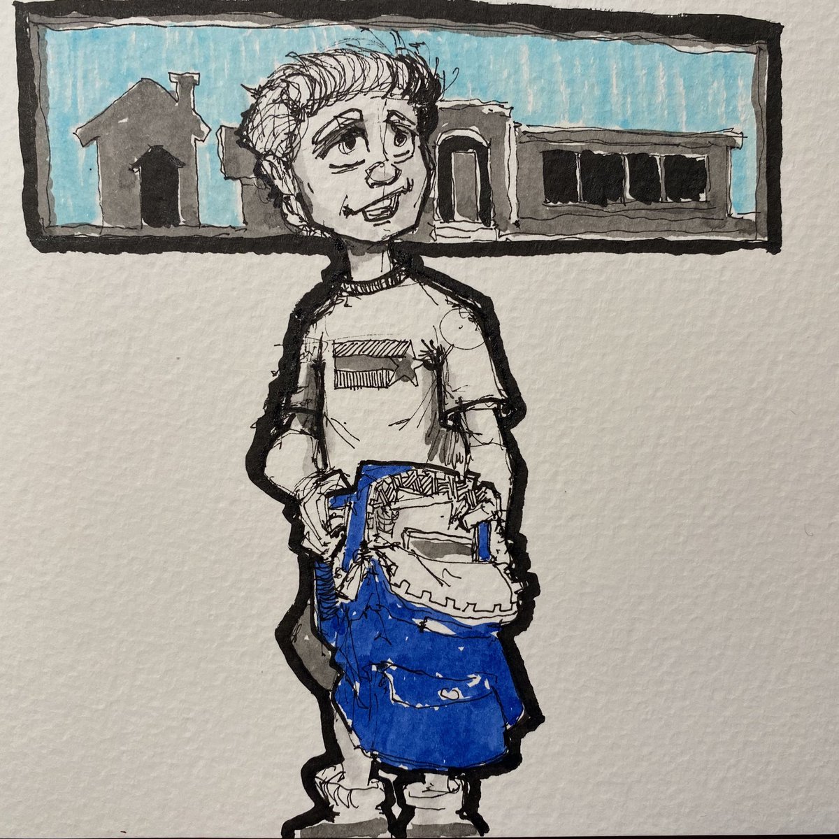 Doodlebags's tweet photo. This week the #Sermon #Sketch from #home and @calvaryumc #everychildneedscare #youareloved #backpackblessings
#art #drawing #illustration #nashville #sketching #sketchy #sketch #digitaldrawing #tnumc #umc #methodist #drawinginthepews #calvarytogether @CalvaryUMCNash https://t.co/5T2LuEdf1u