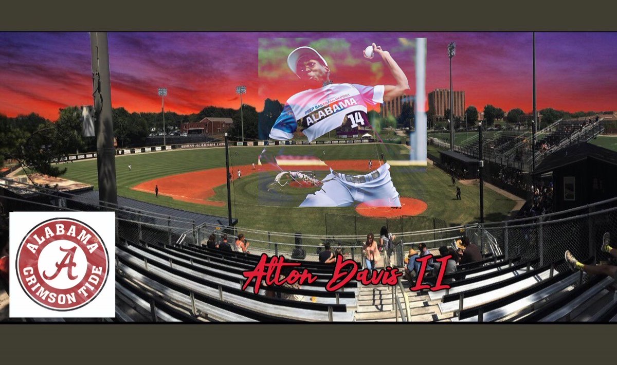 Excited to announce that I have committed to <a href="/AlabamaBSB/">Alabama Baseball</a> to continue my academic and athletics career. Thank you to everyone who has helped me so far on this journey. There is more work to be done. 
Roll Tide Roll. AMD II <a href="/CoachBo_Bama/">Brad Bohannon</a> <a href="/JerryZulli/">Jerry Zulli</a> <a href="/JJacksonBAMA/">Jason Jackson</a> <a href="/BessemerAcademy/">Bessemer Academy</a>