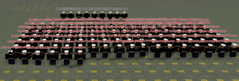 MarineExtract's tweet photo. Amazing Joint Inspection with Caviar_s USAR! Very proud of everyone involved. #ROBLOX #USMC #USAR https://t.co/XlfyWWWKMZ