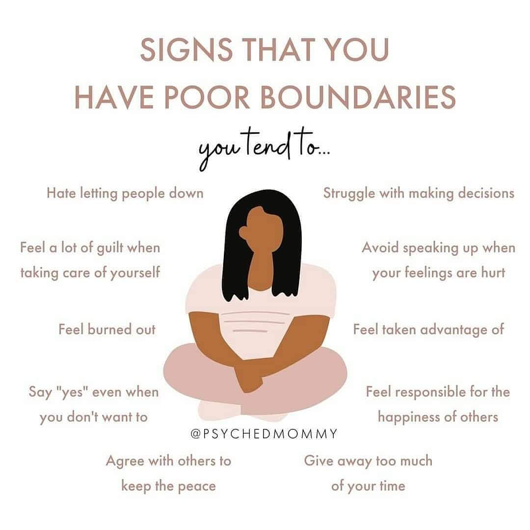 We cannot control other people - we can only change ourselves. Set good boundaries! You owe yourself that and it can help reset less-than-ideal patterns in your relationships."Signs that you have poor boundaries" by Psyched Mommy: