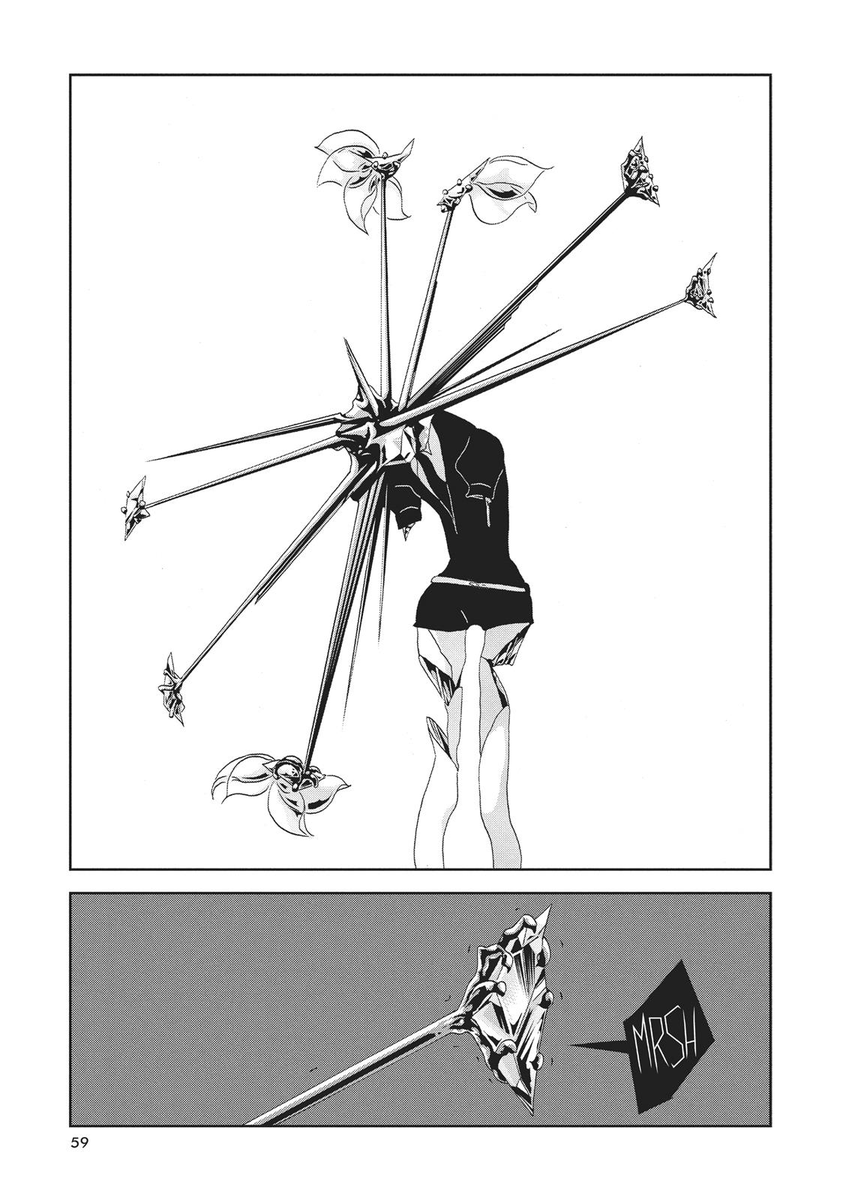 — and Haruko Ichikawa definitely takes this advantage. Arguably some of the best and most impactful panels in the series come from moments where the characters are being displayed in extreme psychological distress and conflict. They're beautiful yet equally tragic.