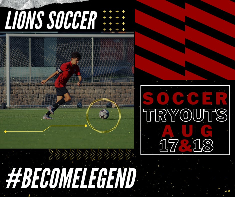 Tryouts are tomorrow! Rest up tonight &amp; hydrate. We play with heart once we hit the field.

- Arrive 15 minutes before your session to check-in.
- Wear a mask.
- Stay 6 ft. apart
- Bring your own water.
- Forms submitted online.

Let's go boys! #BecomeLegend