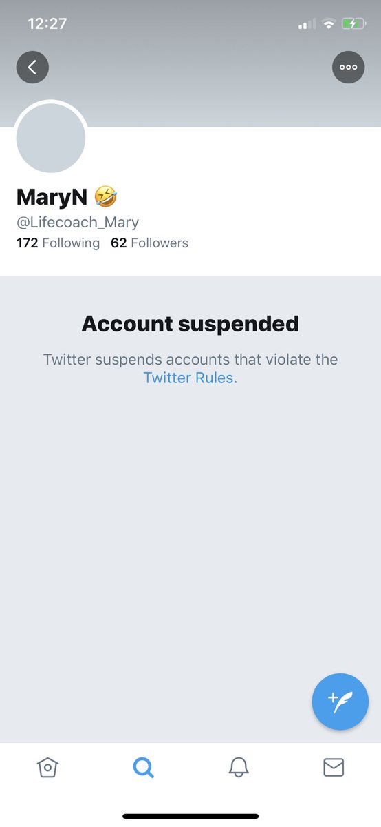 Each time she made a new account, her pinned tweet was promoting Kweli’s podcast and Patreon and her one single follower was Kweli.