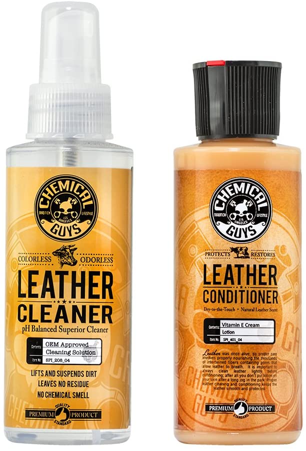 petsazon's tweet photo. [Chemical Guys Leather Cleaner and Conditioner Complete Leather Care Kit (4 oz) (2 Items)] has been published on PETSazon - Buy Chemical Guys Leather Cleaner and Conditioner Complete Leather Care Kit (4 oz) (2 Items): Leather Care – ✓ FREE DELIVERY p... https://t.co/Aso5TMDuqI