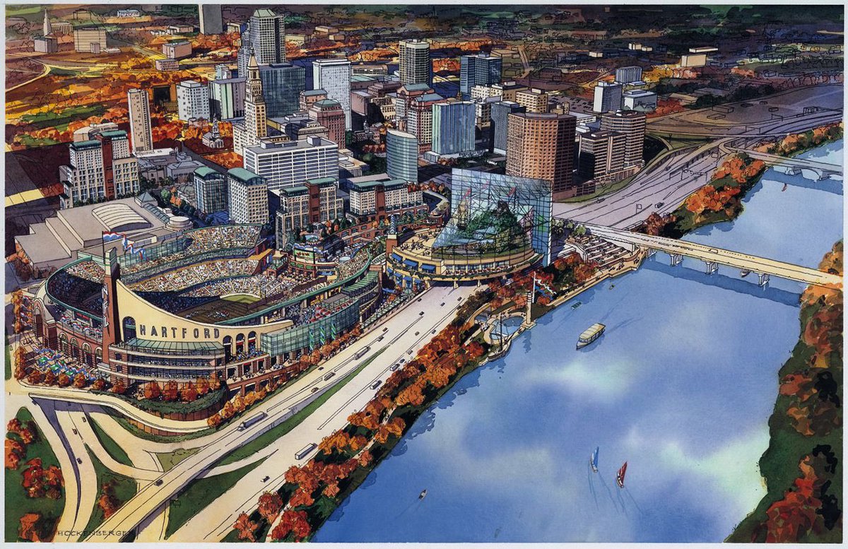 Just take a moment to ponder the fact that in the late 90s - the Patriots would have moved to Hartford and UConn would have shared this gem downtown. Def would have changed our tailgating, for sure.