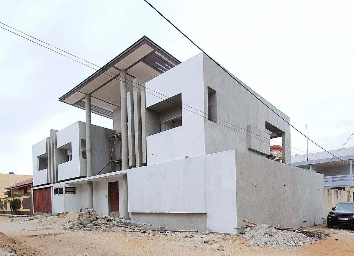 RomarickATOKE's tweet photo. Un tour rapide de quelques chantiers... du plain-pied au R+2 avec toiture accessible, dans Cotonou et environs.
Photos © Global Archiconsult - Août 2020.
https://t.co/HuDpFFugvE

#GlobalArchiconsult #AfricanArchitecture #RADesign #RomarickATOKE https://t.co/G4zbEkTvJS