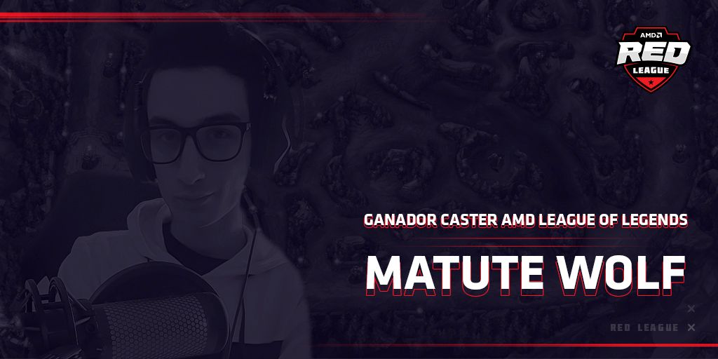 AMD_RedLeague's tweet photo. 🏆 GANADOR DEL CONCURSO DE CASTERS DE LA AMD RED LEAGUE EN LEAGUE OF LEGENDS🏆 
  
🔥 🔥 @matutechilano 🔥 🔥 
 
¡Felicitaciones a ambos participantes por tan excelente performance! 

#Casters #CasterLeagueofLegends #LoLCaster #ConcursoCasters #JugamosFuerte #AMDRedLeague https://t.co/th6hwwv2RM