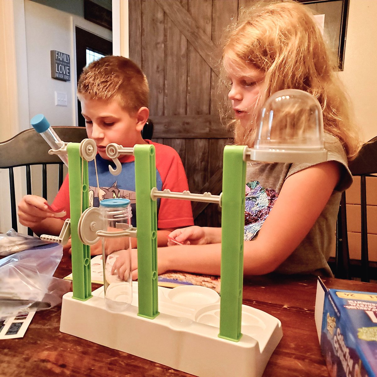 meredithspidel's tweet image. Making our own fun at home has never been more important. Throw in a bit of science ed &amp;amp; pretty crystals = SCORE! AD 🧪🧫

These cool new @ThamesAndKosmos kits give my kids something to do together &amp;amp; they LOVE watching their #crystals grow! 

#scienceexperimentsforkids #noscreens
