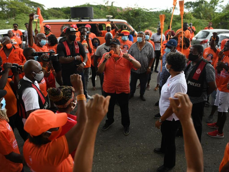 Jamaica Gleaner on Twitter "PHOTOS Supporters of the People's