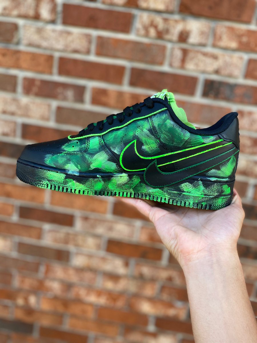 TheSweetKicks1's tweet photo. Custom Forces🤩🟢!!
#thesweetkicks #thesweetkicks https://t.co/wpZhSeWSZ4