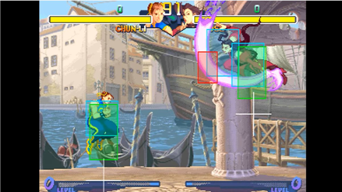 As a preemptive measure, Capcom made adjustments to later arcade builds of Alpha 2 that would restrict certain normal attacks (Standing, Crouching, Jumping Light and Heavy Attacks) to prevent Rose from doing normal attacks at specific angles to create unblockable setups.