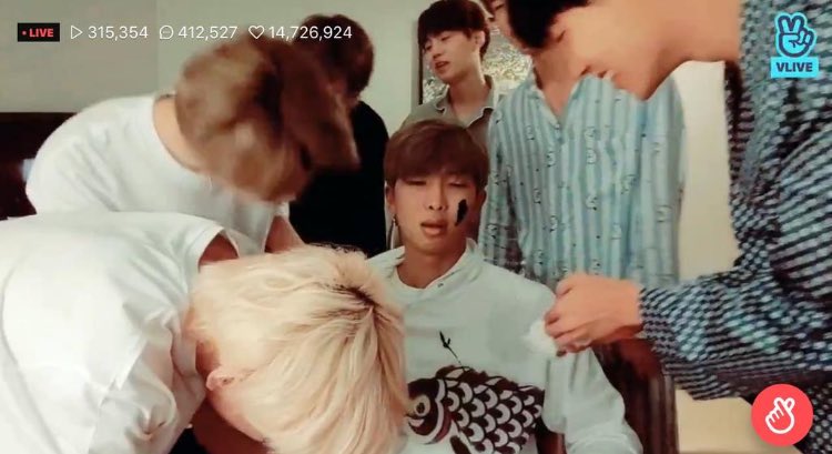 namjoons high level of patience with chaotic bts; a hilarious thread.